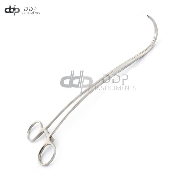 DeBakey Aorta Clamp 10'' - Full curved DeBakey Atraumatic jaws Stainless SR-610