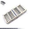 Dental Autoclave Sterilization Cassette Rack Box Tray For 7 Instrument