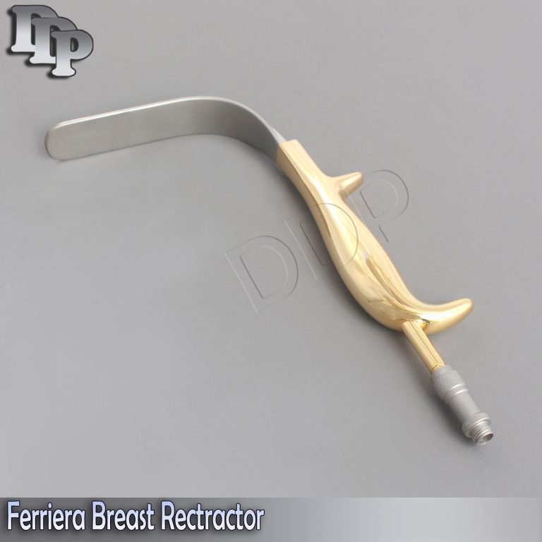 Fiber-optic Ferriera Breast Rectractor 120mm x25mm BST-018