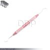 Gracey Curettes 3/4 Periodontal Dental Scalers Color Handle Pink