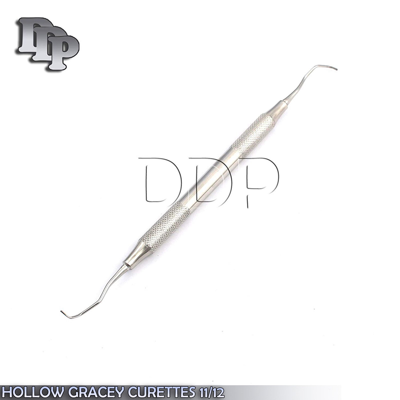 HOLLOW DENTAL INSTRUMENTS GRACEY CURETTES 11/12