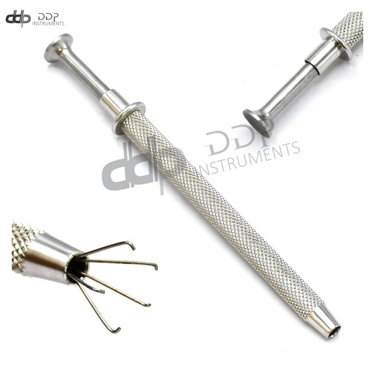Jewelry Gemstone Holder Tool Pick-Up Tool with 5 Prongs Diamond Claw Pick Up
