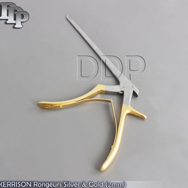 KERRISON Rongeurs Silver & Gold (2mm) Cervical Orthopedic Surgical