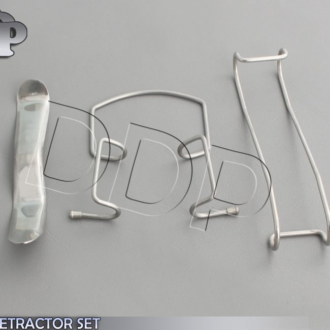 LIP RETRACTOR SET,3pc,DENTAL,IMPLANT,MEDICAL,ORAL,SURGICAL INSTRUMENTS
