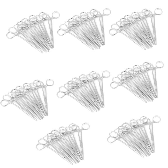 Lot Of 400 Pieces Of Rankin Crile Hemostat Locking Forceps 6.25'' Straight Tip