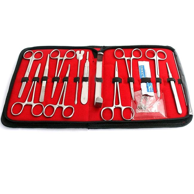 Medical Students Anatomy Biology Dissection Kit with Case
