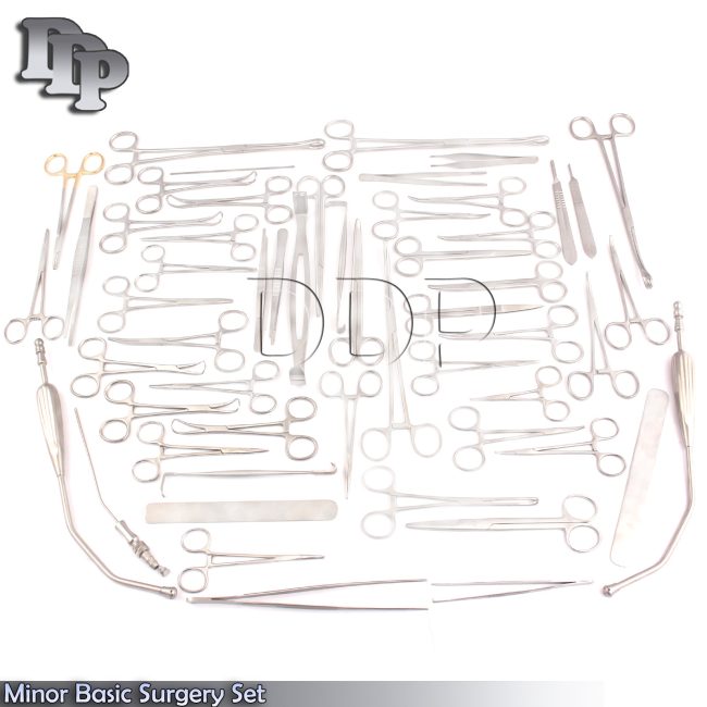 Minor Basic Surgery Set 92 Pieces Surgical Instruments DDP-562