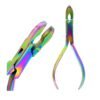 Multi Rainbow Color 5 1/2" Ring Closing Pliers Stainless Steel Body Piercing