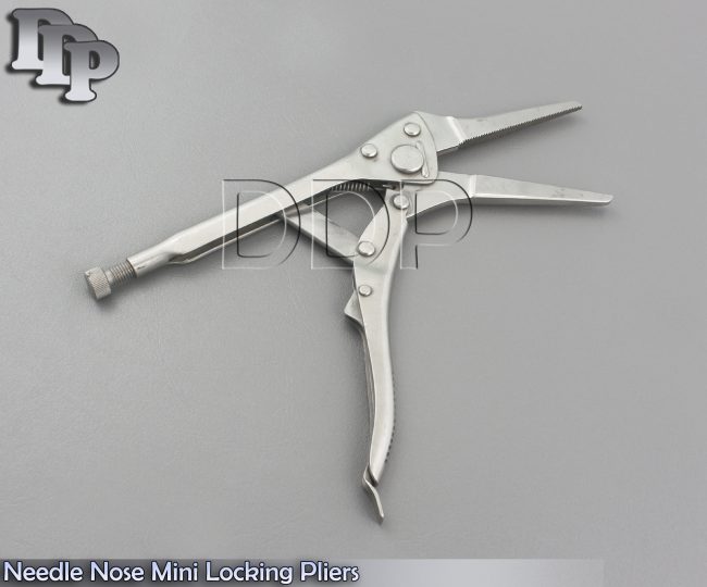 Needle Nose Locking Plier Orthopedic Instruments