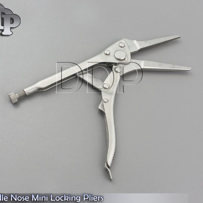 Needle Nose Locking Plier Orthopedic Instruments