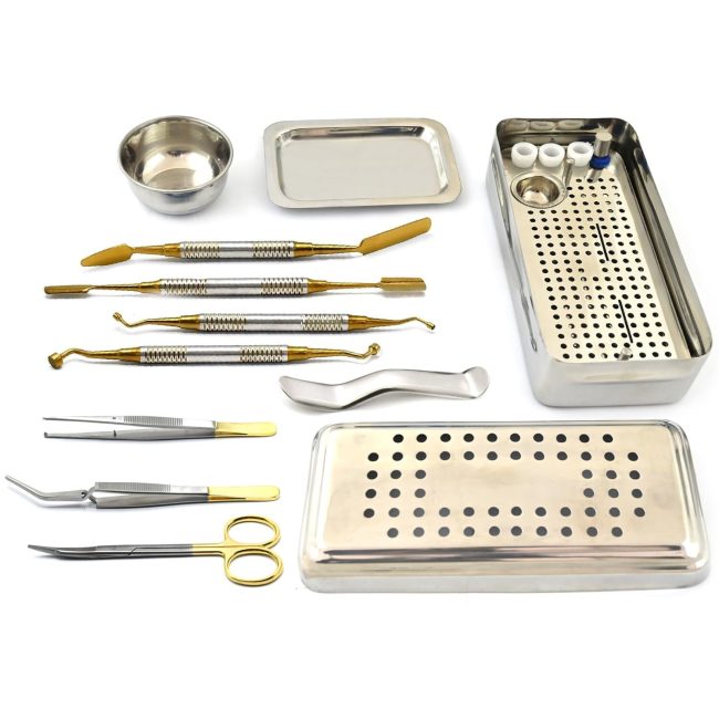 New Dental PRF Box GRF System Platelet Rich Fibrin Set Membrane Tool Kit DN-2391