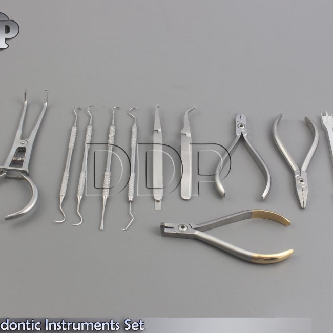 Orthodontic Instruments Set Of 11 Pcs DN-461