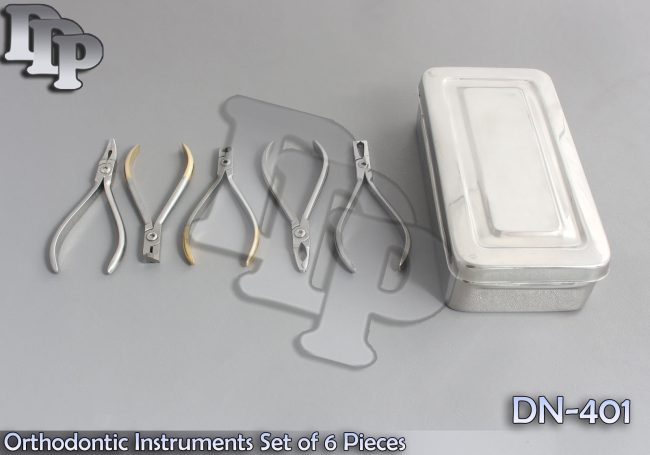 Orthodontic Instruments Set of 6 Pieces DN-401