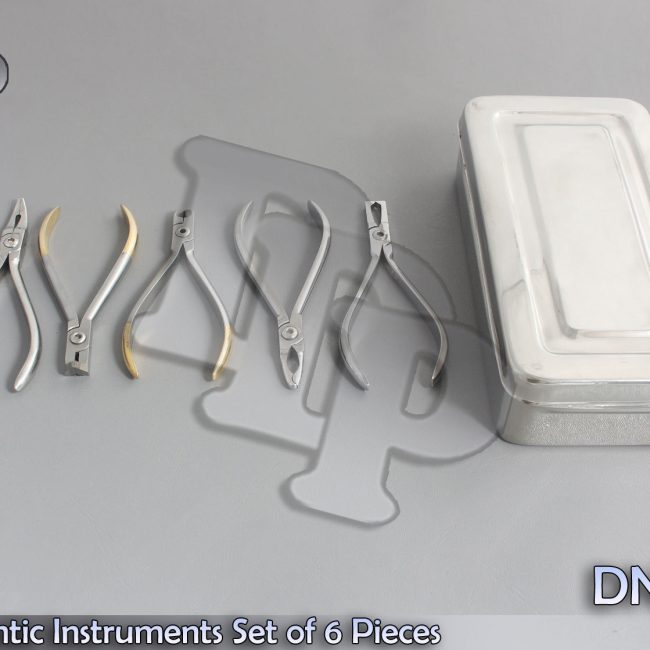 Orthodontic Instruments Set of 6 Pieces DN-401
