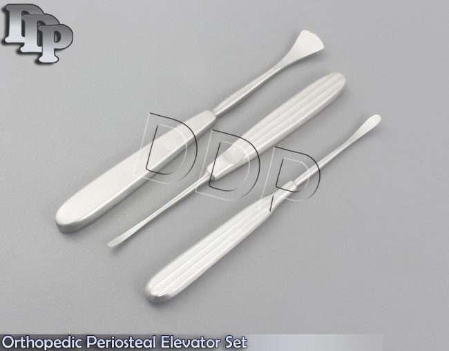 Orthopedic Periosteal Elevator Set ENT Maxillofacial Bone Instruments