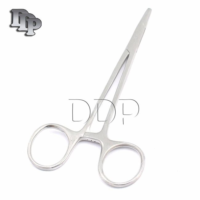 PREMIUM WEBSTER NEEDLE HOLDER SMOOTH 5" SURGICAL VETERINARY BEVELED EDGE -A+QLTY