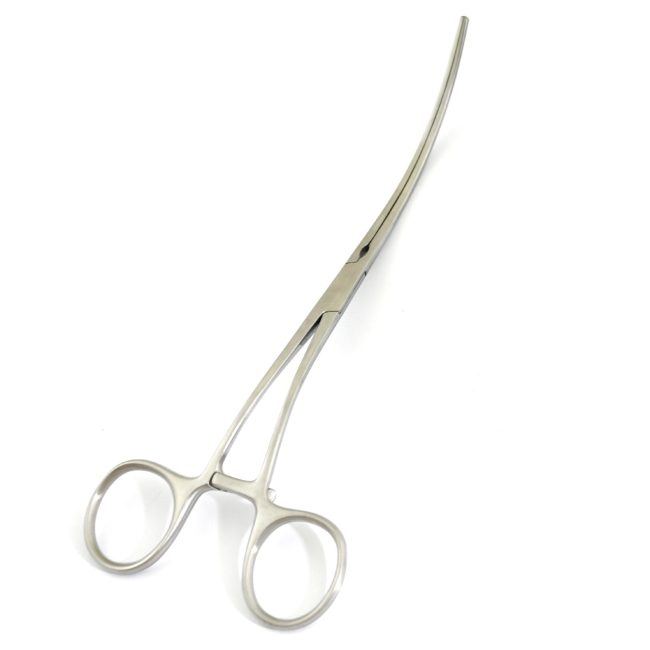 Peripheral Vascular Clamp 8''- DeBakey Atraumatic  jaws, Straight SR-680