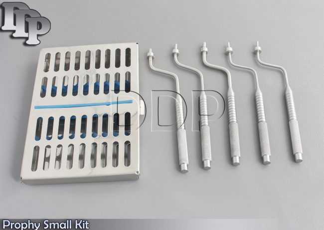 Prophy Small Kit Dental Veterinary Instruments Curved Sinus
