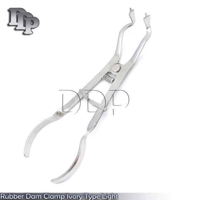 Rubber Dam Clamp Ivory Type Light Weight Pliers /Forceps, Dental Instruments Hot