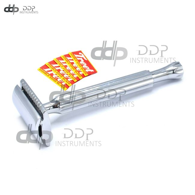Safety Men Double Edge Blade Shaving Hair Razor Shaver 5 Blade New Style BTS-336