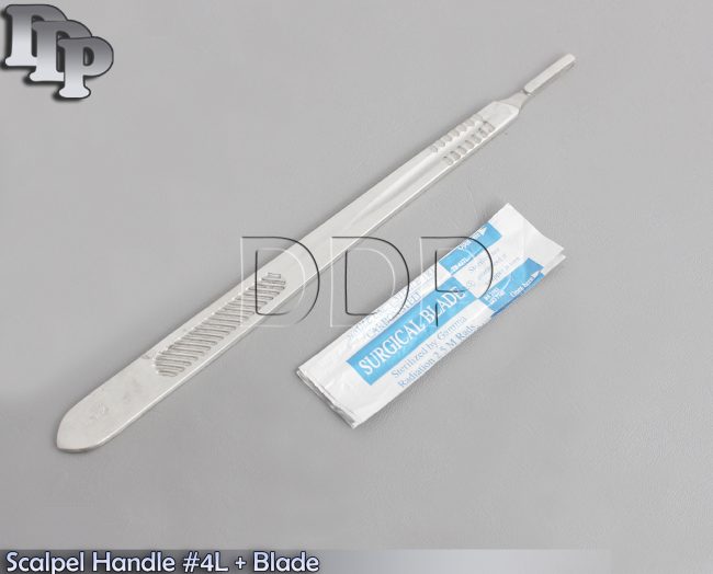 Scalpel Handle 4L+8 Balde # 20 Surgical Instruments
