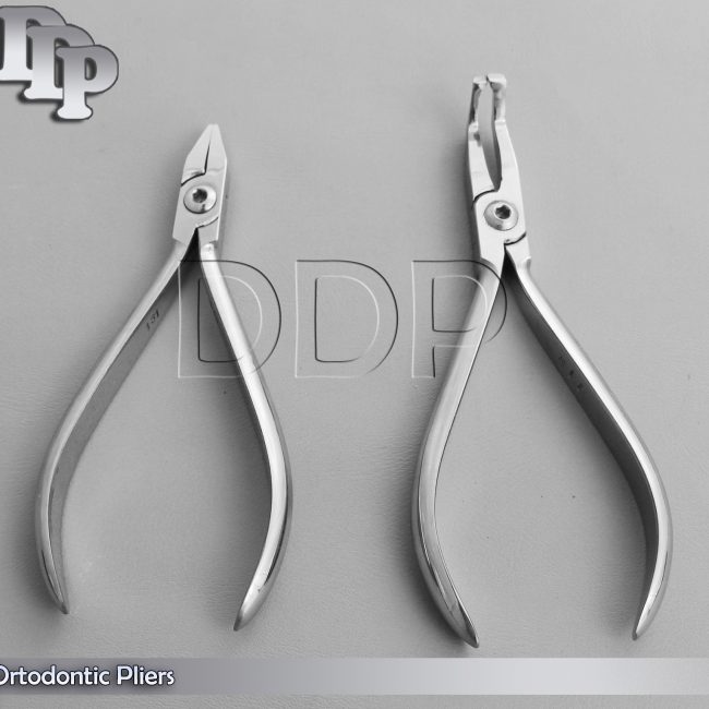 Set of 2 Adams Pliers & Bracket Remover Plier Angle Orthodontic Instruments
