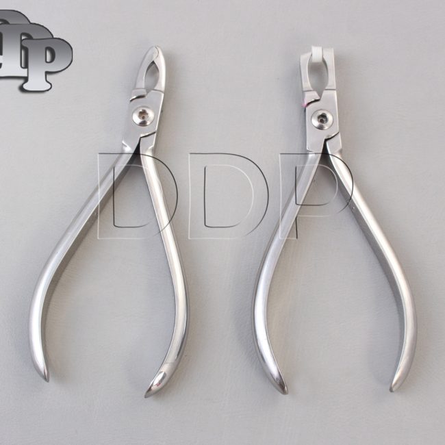 Set of 2 Posterior Band Removing Plier & Johnson Plier Orthodontic Dental
