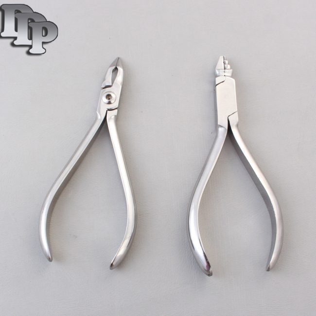 Set of 2 Young Plier & Weingart Plier Orthodontic Instruments Set
