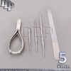 Set of 5 - Chiropody Ingrown Toenail Clipper Nipper Podiatry Podiatrist Kit