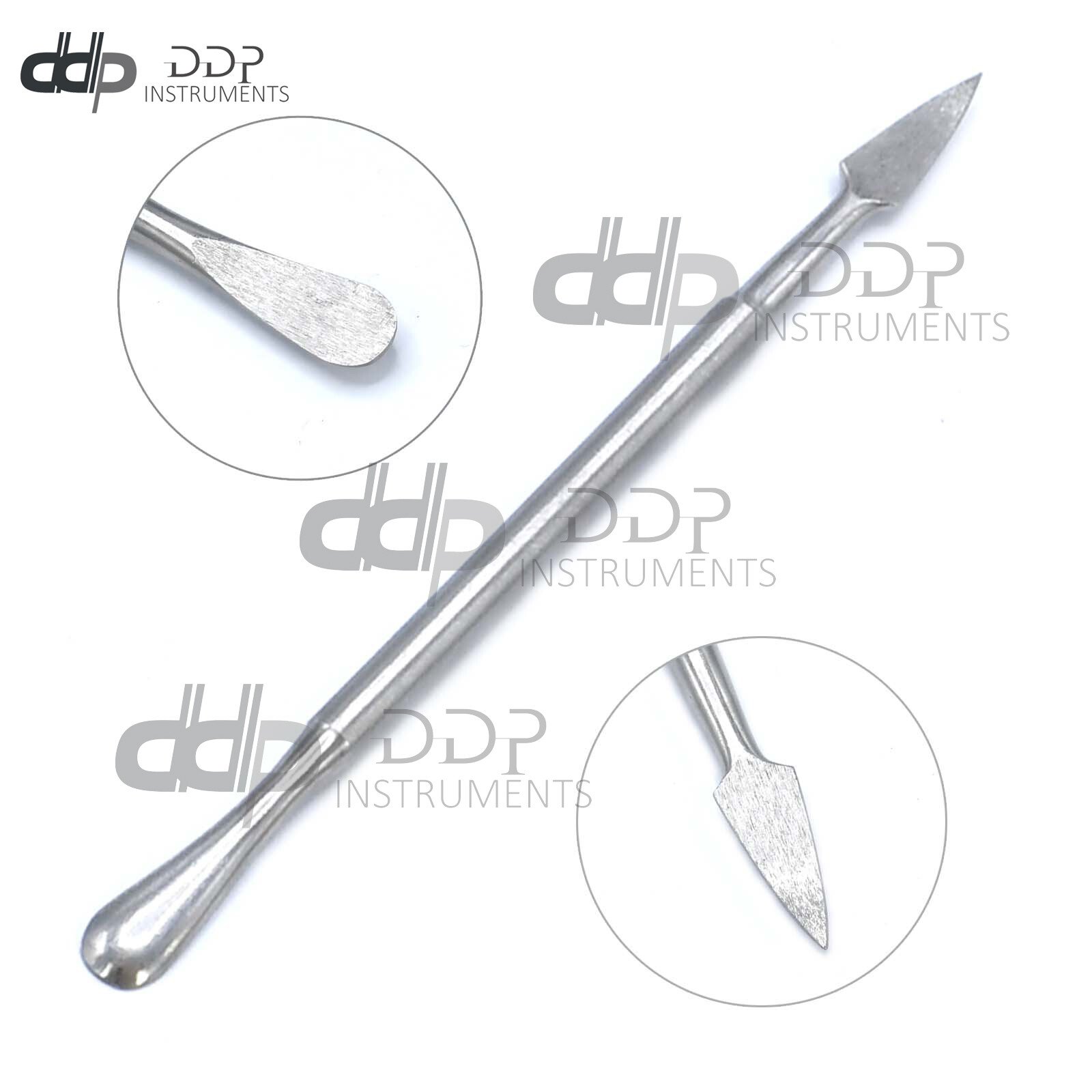 Stainless Steel Cuticle Nail Pusher Remover Nail Cleaner Manicure Pedicure