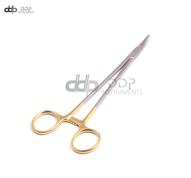 T/C Heaney Needle Holder 8" Curved Surgical Instruments