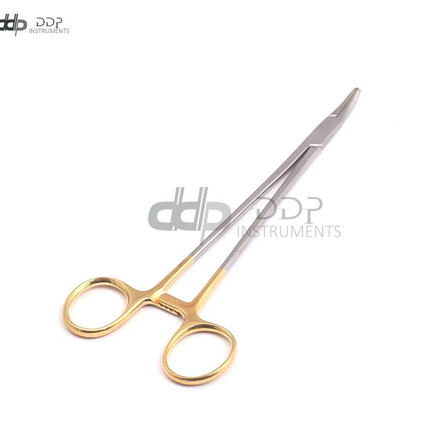 T/C Heaney Needle Holder 8" Curved Surgical Instruments