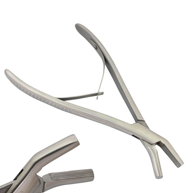 Tessier Bone Contouring Forceps 8'' Concave Serrated Stainless Steel OP-214