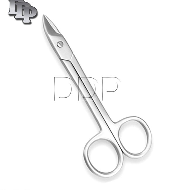 Toe Nail Scissors 4.5'' Clippers Podiatry Chiropody Straight Steel