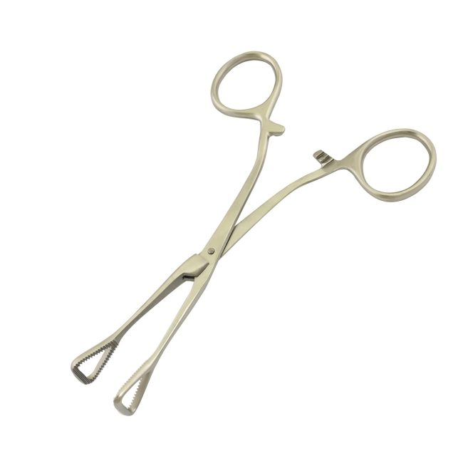 Vantage Collin Lung Grasping Forceps 6.5'' Triangular Jaw S.Steel DS-2293