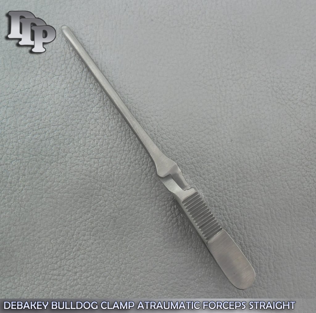 1 Piece Of Debakey Bulldog Clamps 4.25"( 4.5cm Jaw) Surgical Instruments