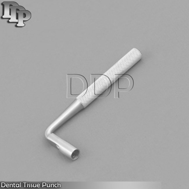 10× Dental Tissue Punch 4mm Angled L Shape Surgical Instruments