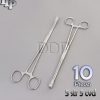 10 pcs foerster sponge holding forcep 9.5" Straight & Curved Surgical instrument