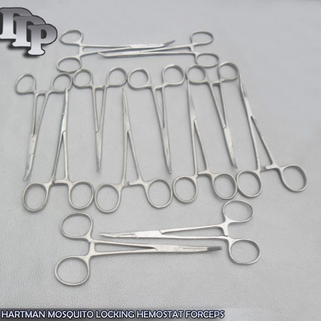 12 Pcs 3.5" Hemostat ( Mosquito Forceps ) CURVED STAINLESS STEEL