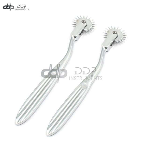 2 GERMAN STAINLESS 7" Wartenberg Pin Wheel Stainless Steel Nerve Tester A+QUALTY