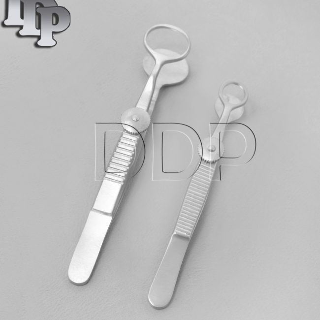 2 O.R GRADE BAIRD +LAMBERT CHALAZION FORCEPS OPHTHALMIC