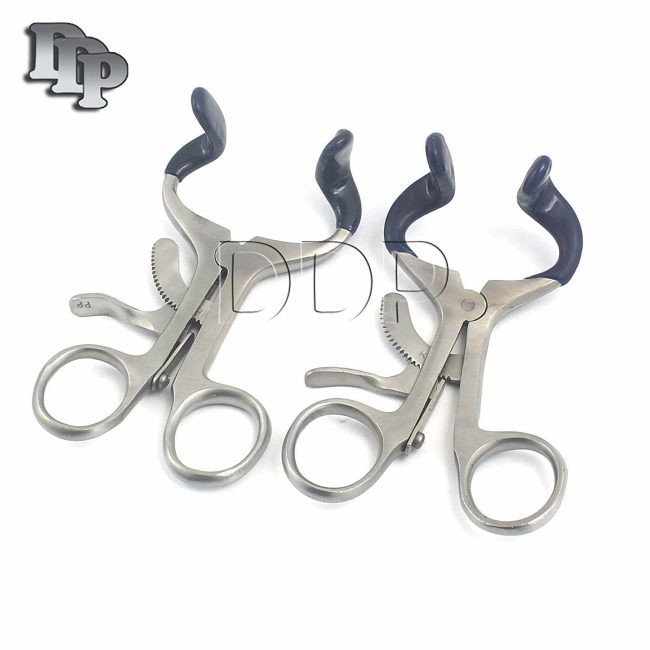 2 PIECES Molt Mouth Gag Blue 3.5" Dental Surgical Instruments