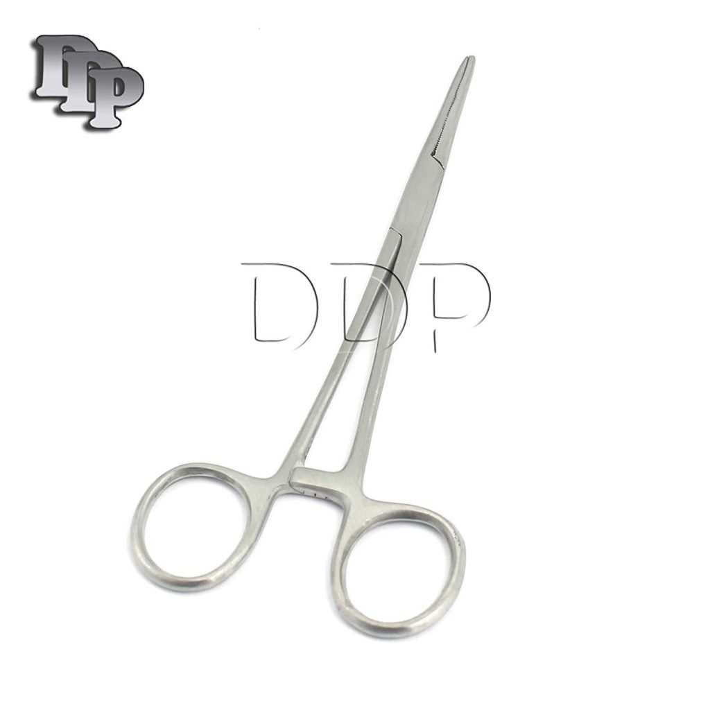 2 PIECES OF RANKIN CRILE HEMOSTAT LOCKING FORCEPS STR TIP 6.25"