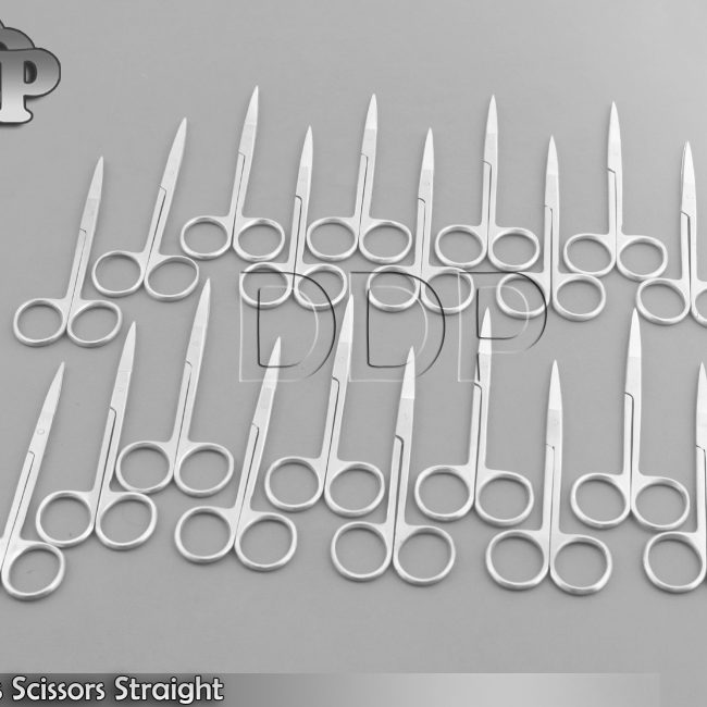20 Iris Scissors 4.5" Straight Surgical Dental Instruments