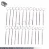 25 Front Surface Dental Mirrors # 5 COMPLETE WITH HANDLE Surgical Instruments