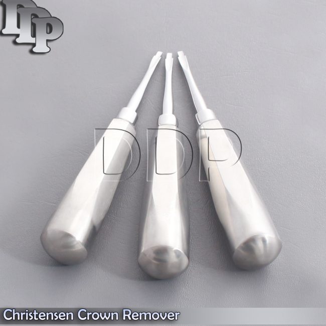 3 Christensen Crown Remover, Straight Hexagon Hdl. CRCH1 Dental Medical Surgical