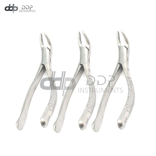 3 Extracting Forceps Dental Surgical Instrument # 151s Dental Instruments