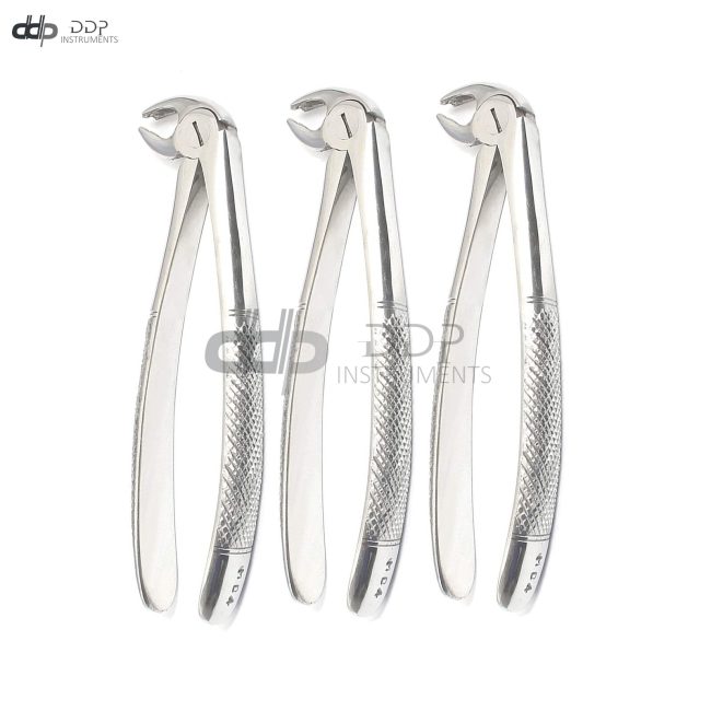 3 Extracting Forceps # MD4 Surgical Dental Instruments