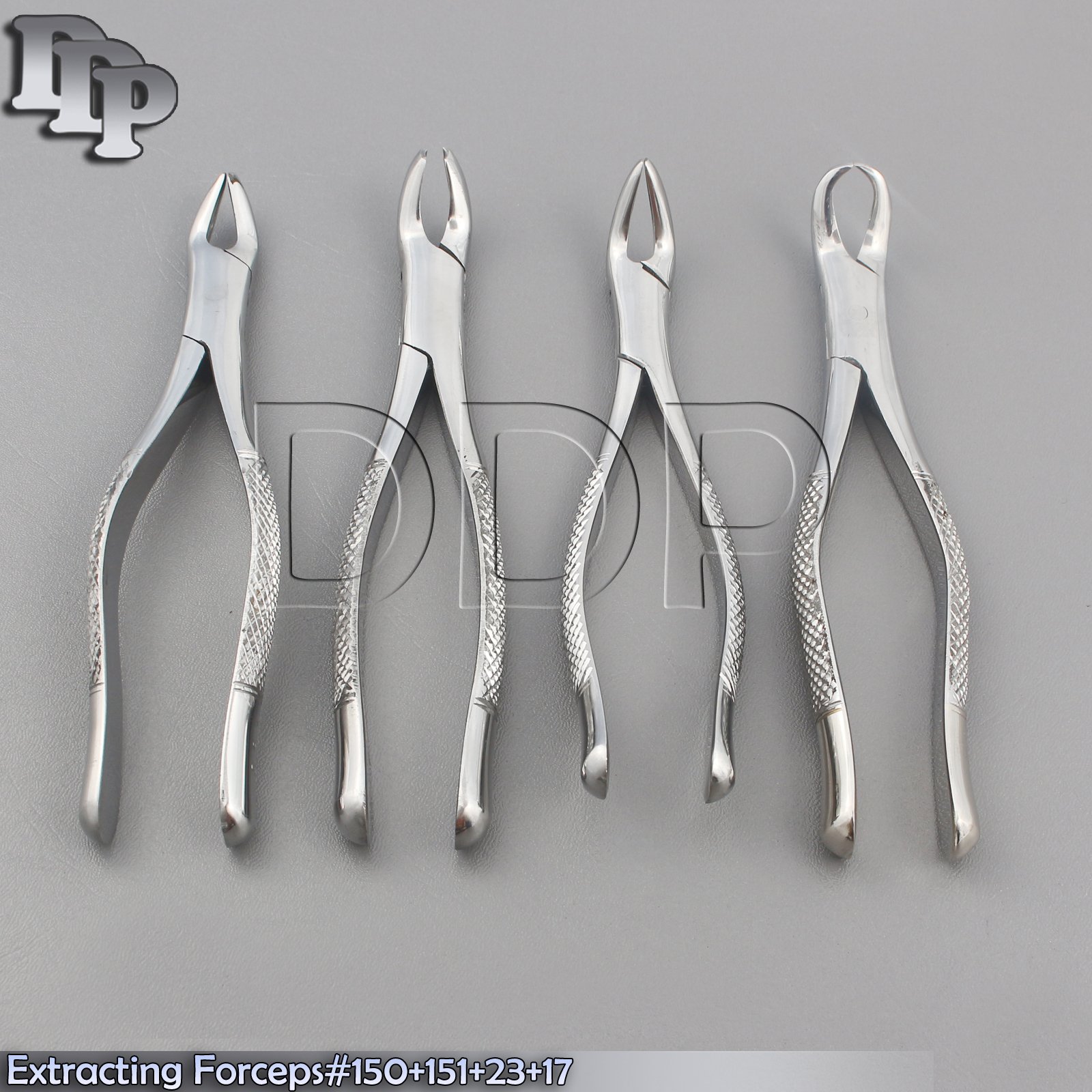 4 O.R GRADE DENTAL TOOTH SURGERY EXTRACTING EXTRACTION FORCEP #150+#151+#23+#17 - Image 4