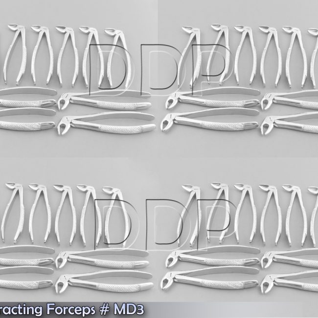 50 Extracting Forceps # MD3 Surgical Dental Instruments